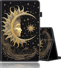 Case for All-New Amazon Kindle Fire HD 8 &amp 8 Plus Tablet (12th Generation/10th Generation 2022/2020 Release) 8 Durable Shockproof Protective CoverGolden Sun Moon