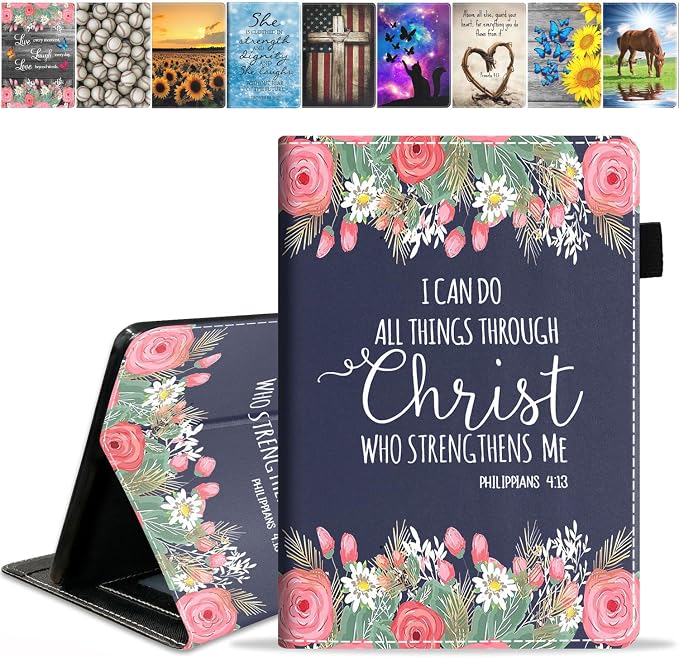 Floral Quote Bible Verse Philippians 4:13