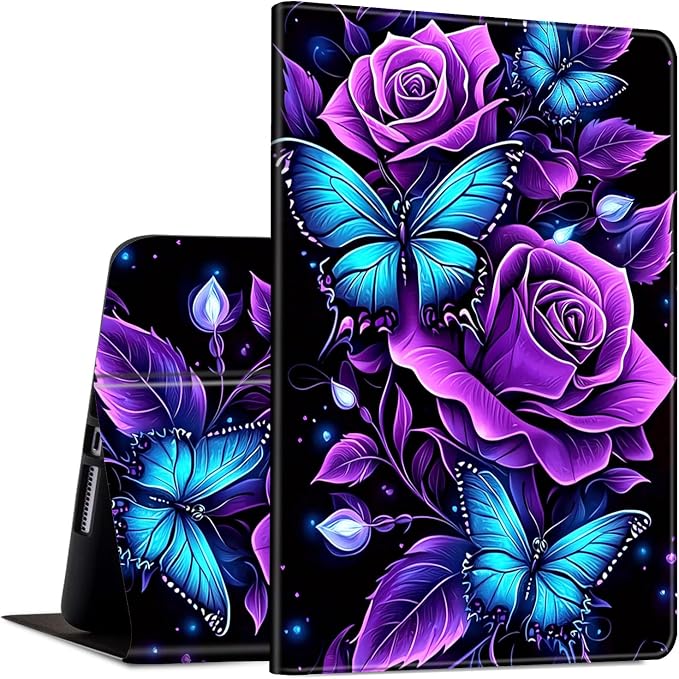 Purple Rose Butterfly