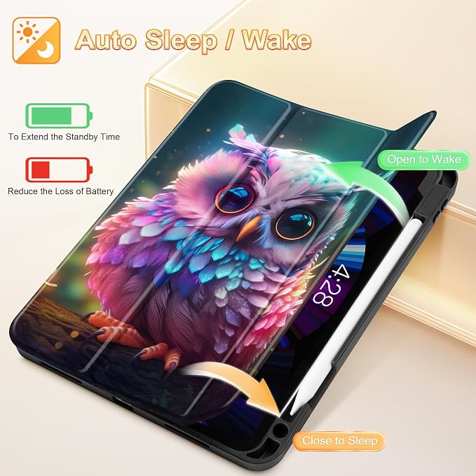 Rainbow owl