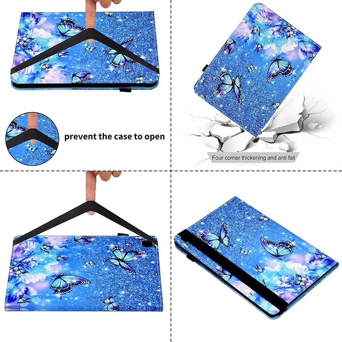 07# Blue Flower Butterfly