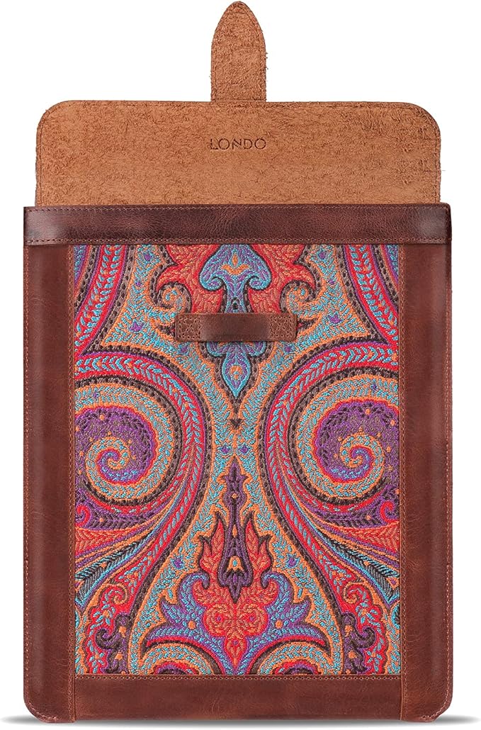 Londo Genuine Leather Sleeve Bag for iPad &amp iPad Pro – Stylish &amp Durable Protective Case for Tablets