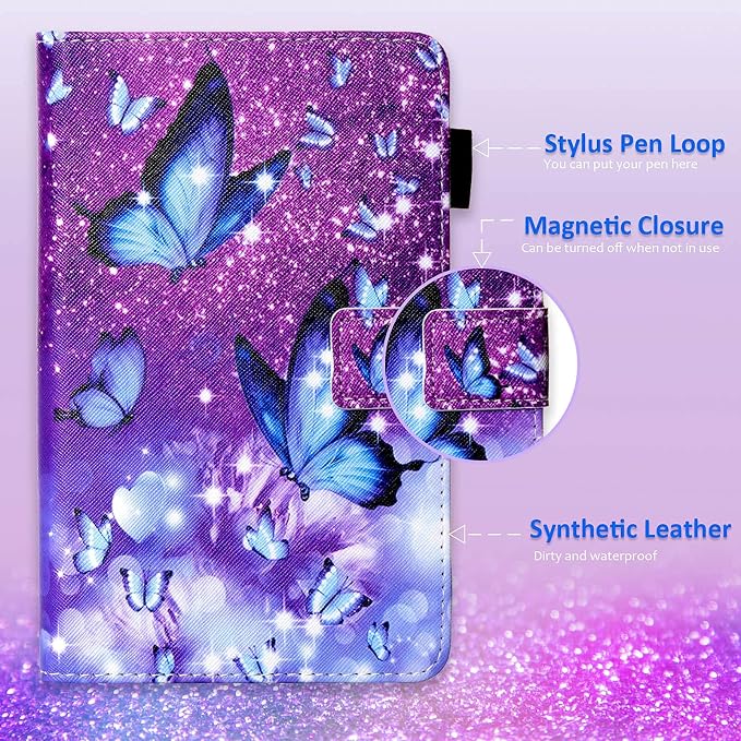 5 Purple Butterfly