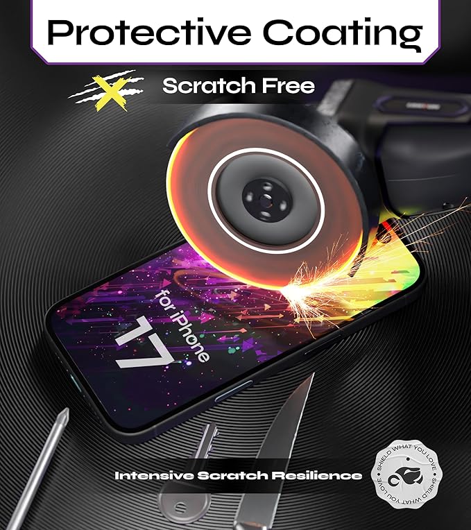 Defenslim for iPhone 17 Privacy Screen Protector (2Pack) Easy Auto-Dust &amp Align Install Kit 6.3 Tempered Glass 9H Hardness Privacy Protection Case Friendly SpyShield