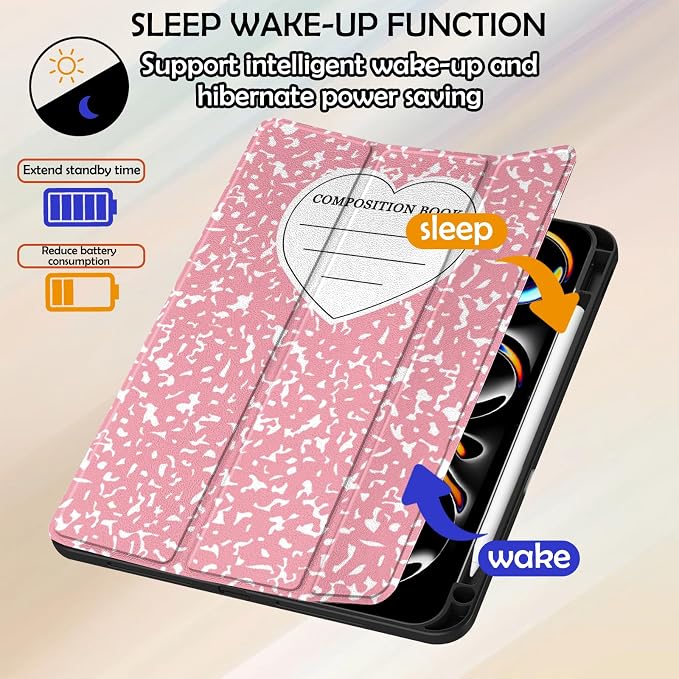 PZ10-Pink Heart Notebook