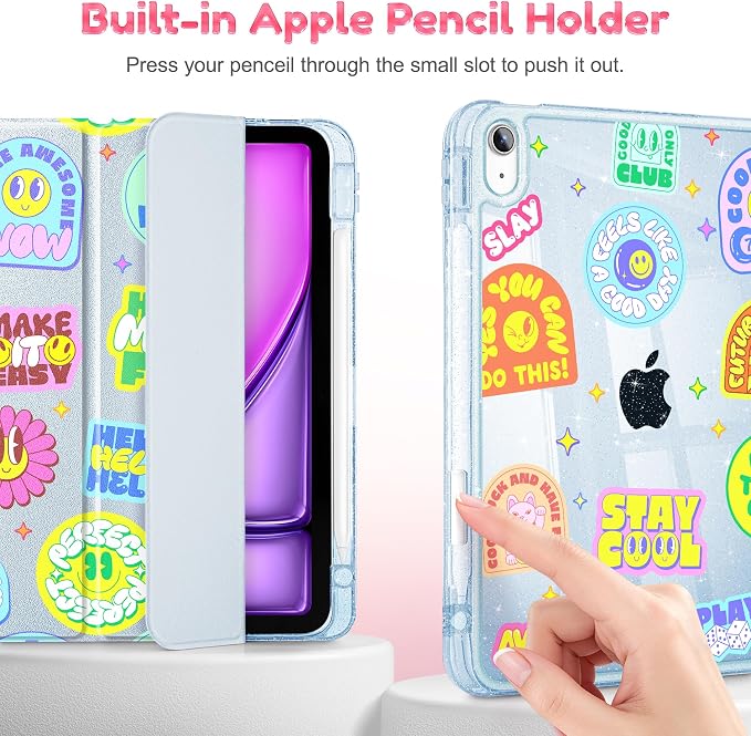 Blue Cartoon stickers