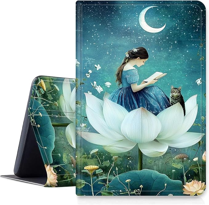 Girl And Flower