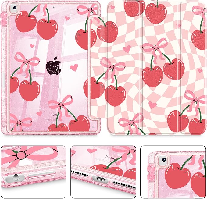 Cherry Pink Grid