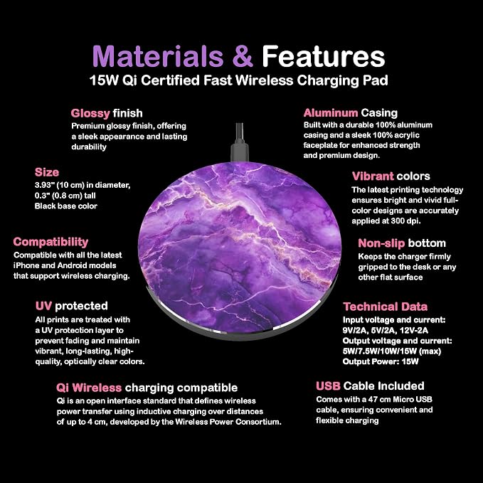 Abstract Purple