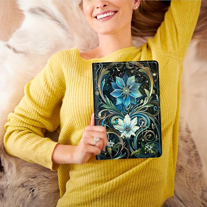 Blooming Blue Flowers