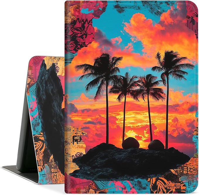 Retro Tropical Palm Tree