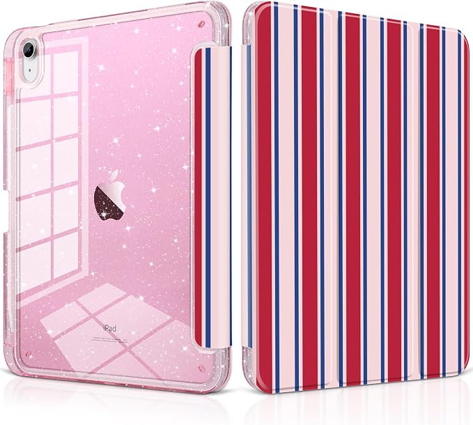 Pink & Blue & Red Stripes