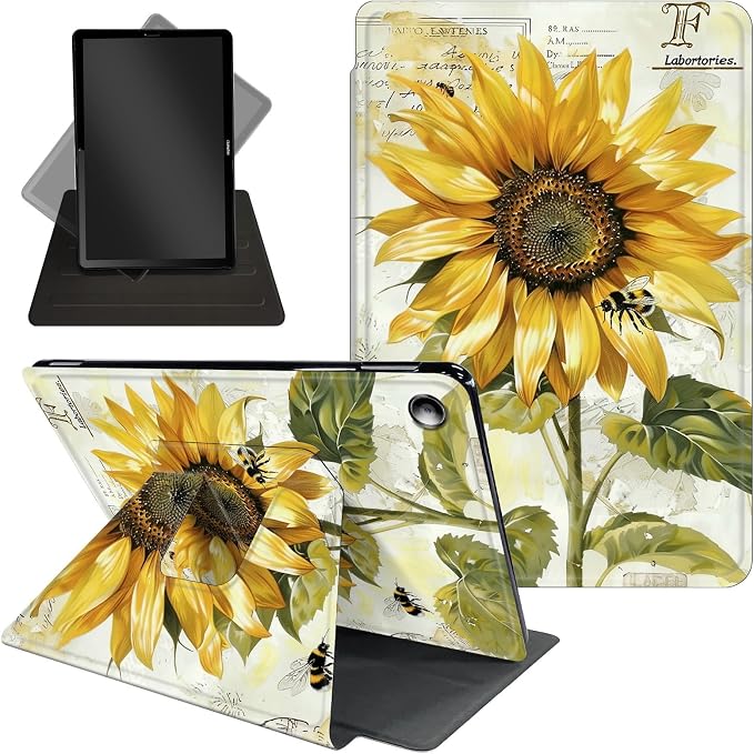 Beautiful Sunflowerand Bees