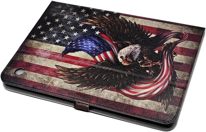 Bald Eagle American Flag