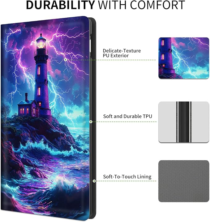 Lighthouse under Lightning