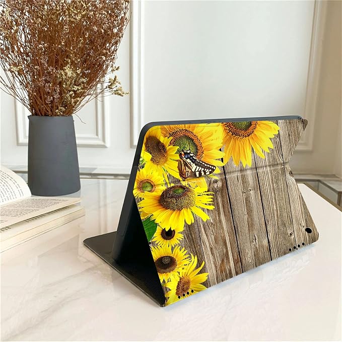 Sunflower in Wooden