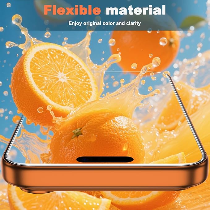 LYWHL 3+3+3 Pack Full Body Skin Wrap+ Screen Protector for iPhone 17 Pro Max [6.9 inch] with Camera Lens Protector HD Clear Self Healing Easy Install Scratch Resistant