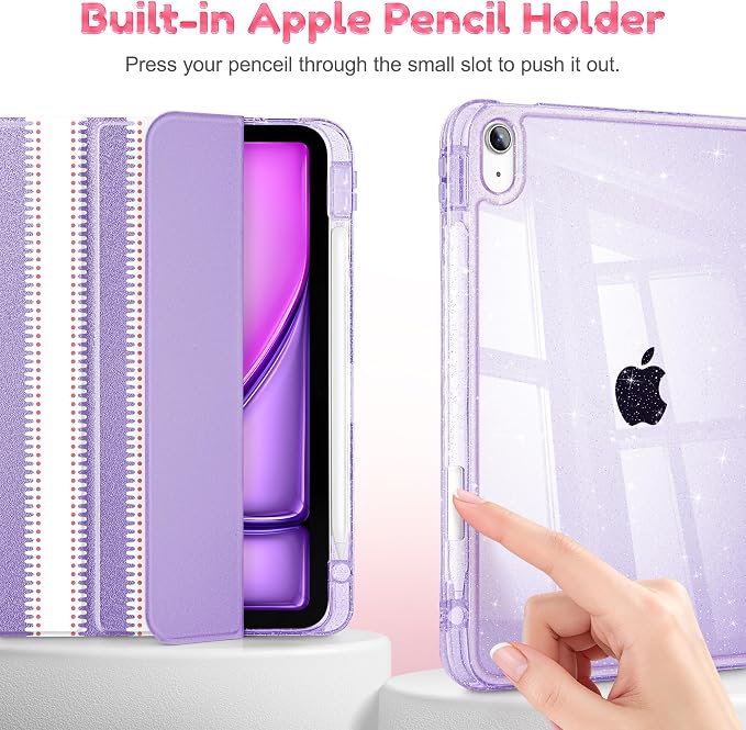 Delicate stripes-purple