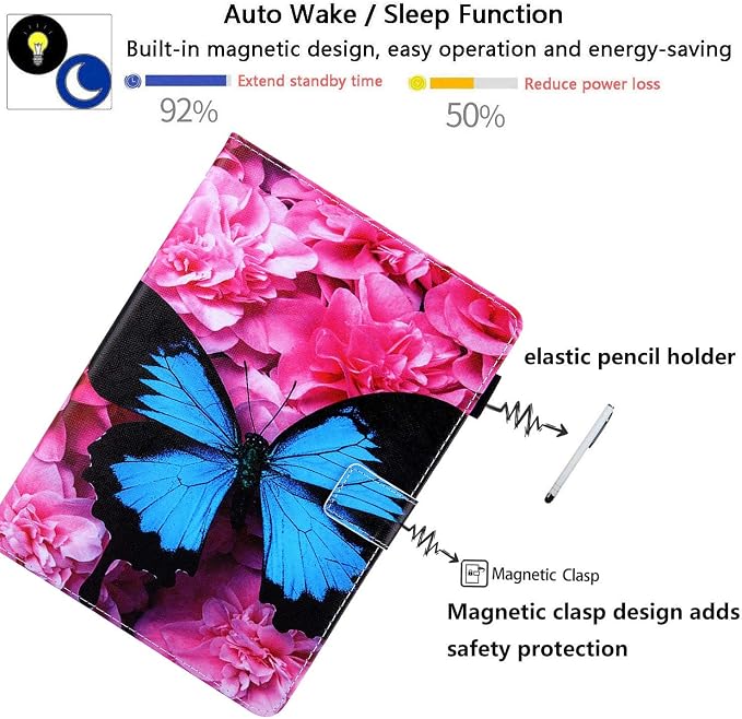 08 Blue Butterfly Flower