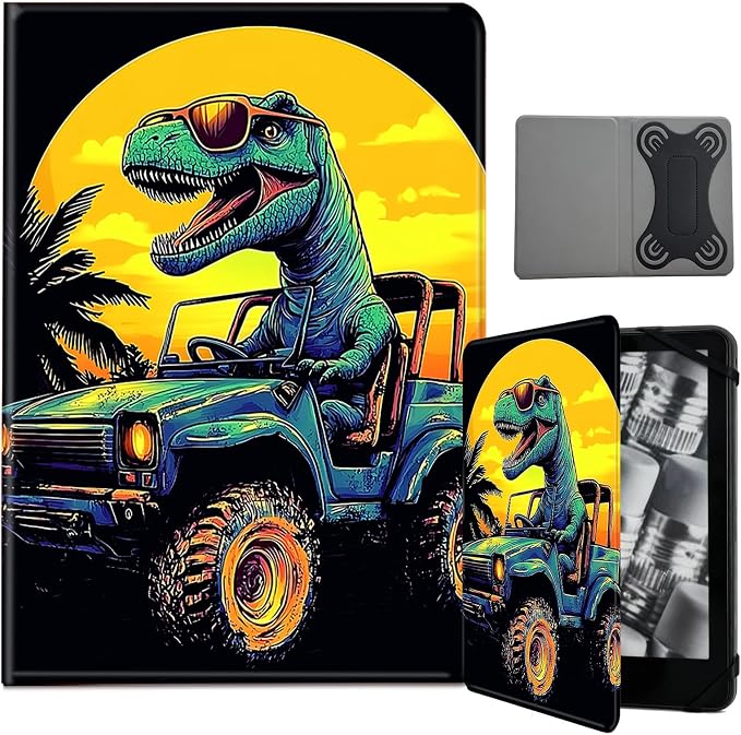 Dinosaur Driving A Car