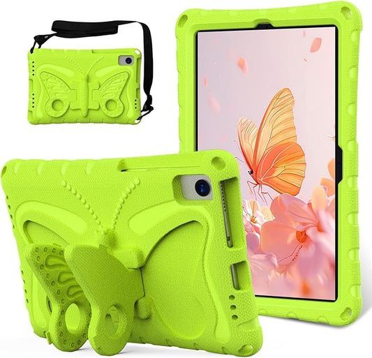 Case Compatible with Lenovo Tab M10 Plus 10.3 Inch/K10 10.3 TB-X606F/TB-X606X/TB-X6C6F/TB-X6C6XLightweight Shockproof Case EVA Foam Cover Stand Cover for Boys Girls(Grass Green)