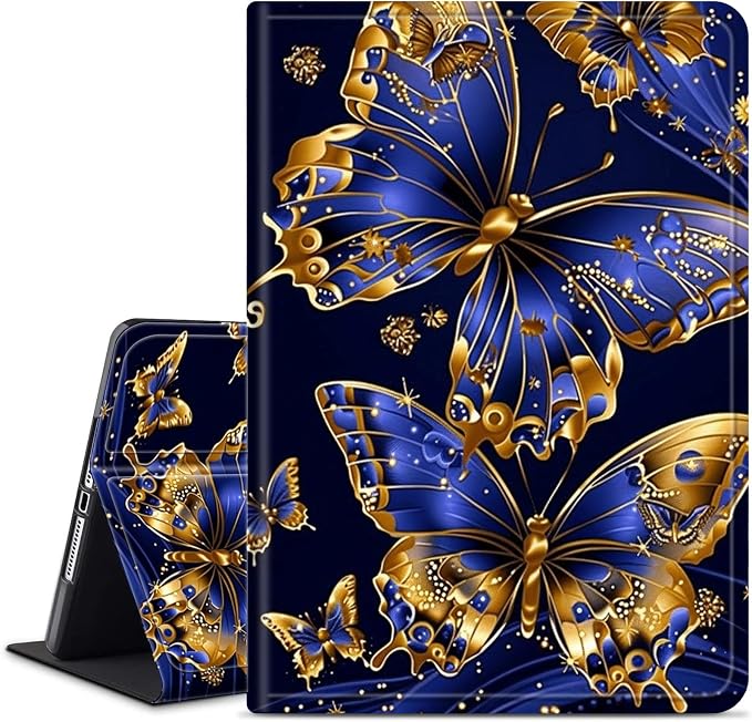 Blue Gold Butterfly