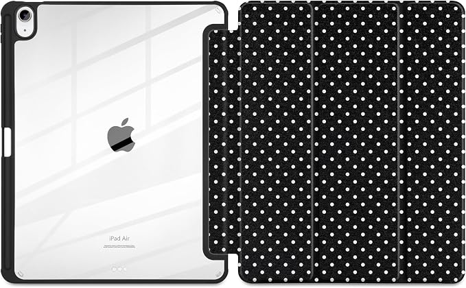 White Polka Dot