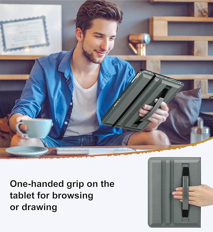 DTTO for iPad 6th / 5th Generation 9.7 Inch (2018/2017) iPad Air 2 / Air 1 Case 360 Degree Rotating Premium Leather Folio Stand Cover with Pencil Holder Blossom