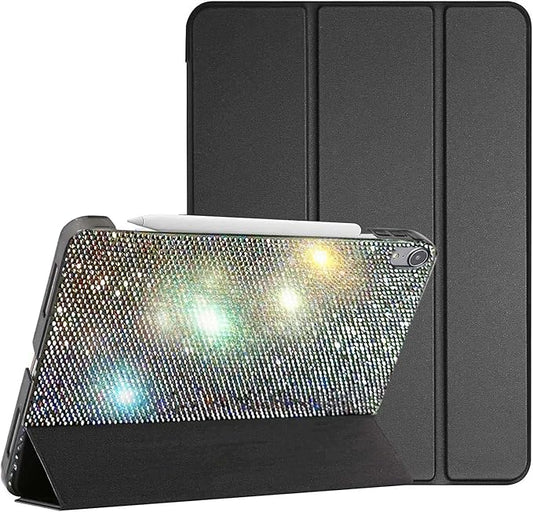 Bling Rhinestone Case for iPad (A16) 11th Generation 11 Inch 2025iPad 10th Generation 2022 10.9 Inch Case - High Quality Hand Glued DiamondGlitter Sparkle Fashion Luxury Shiny Crystal Shell