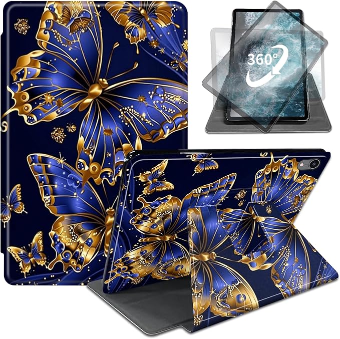 Blue Gold Butterfly