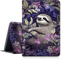 Case for iPad 10.5/iPad Air 3rd Generation 2019 / iPad Pro 2017 PU Leather Smart Protective Cover with Auto Sleep/Wake for iPad Air 3rd 10.5White Sloth