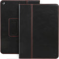 Casemade Real Leather Case Compatible with iPad Pro 10.5” / Air 3rd Gen (2019) - Full-Grain Leather Cover Auto Sleep/Wake Dual Stand Position (Black)