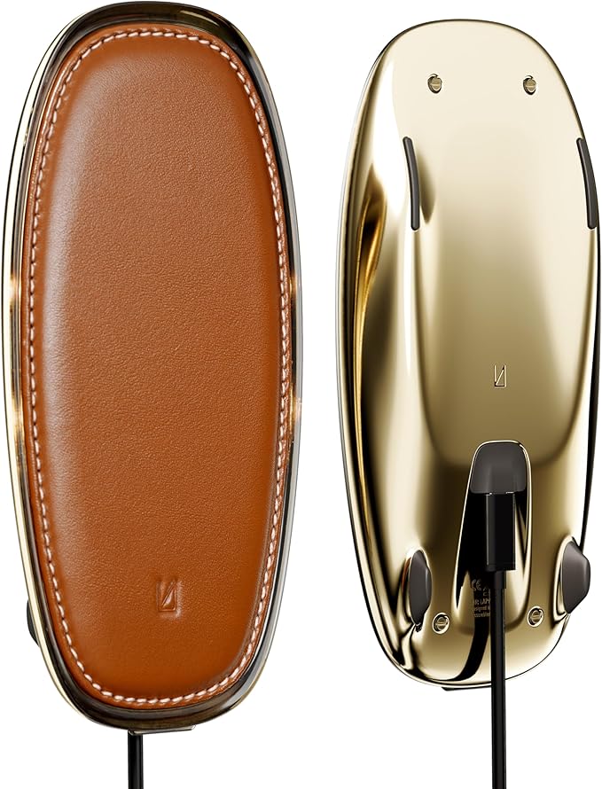 Lunar Artefacts Wireless Charger Classic Brown Plated Brass