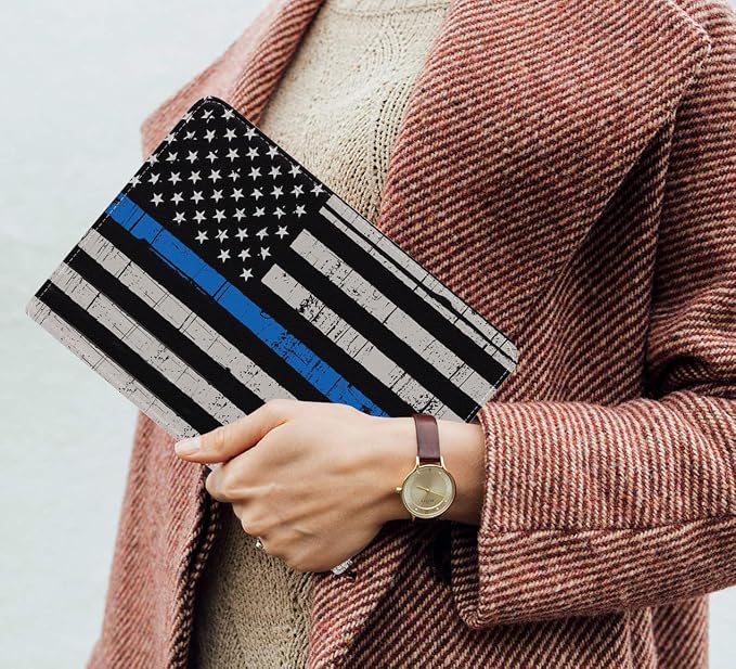 Thin Blue Line American Flag