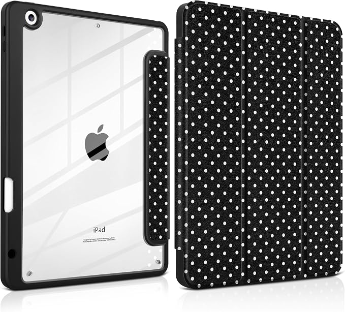 White Polka Dot