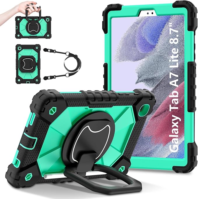 Black Mint Green