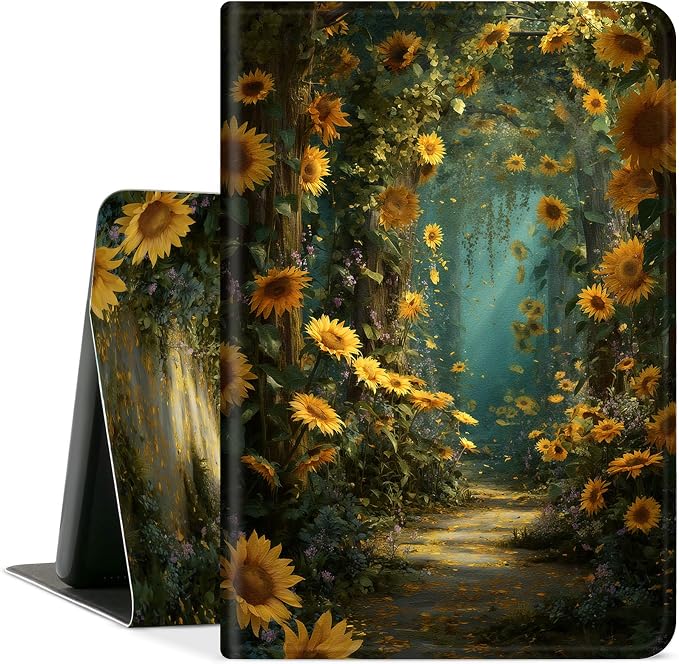 Sunflower Forest Path