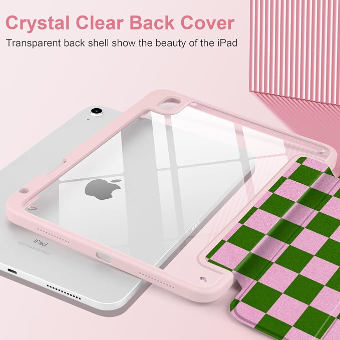 Green & Pink Checkerboard