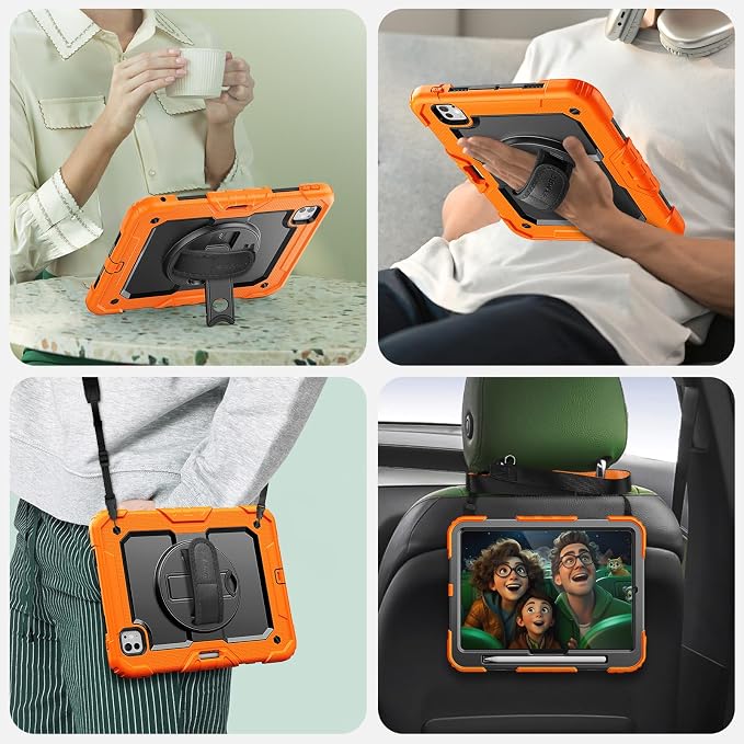 Black / Orange