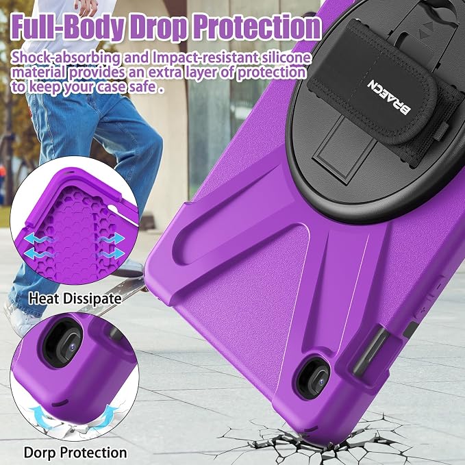 03 Purple (With Screen Protector)