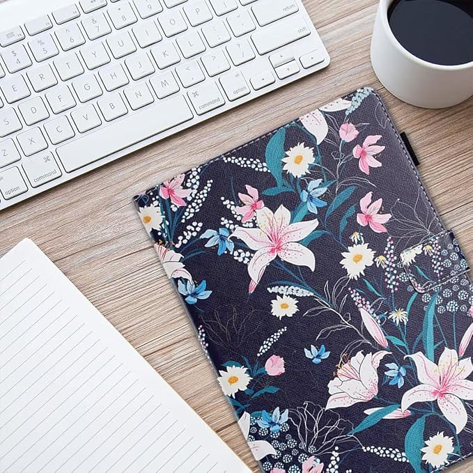 A3 Navy Blue Lily