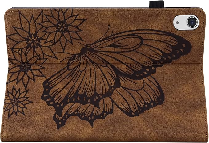 04# Flower Butterfly Brown