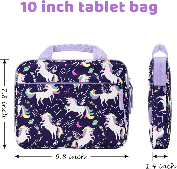 Unicorn-purple 10inch