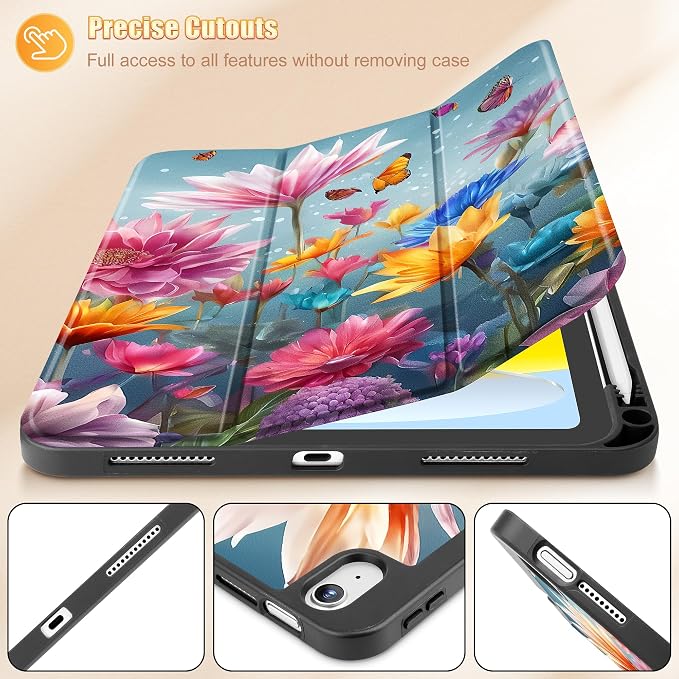 Multicolored floral