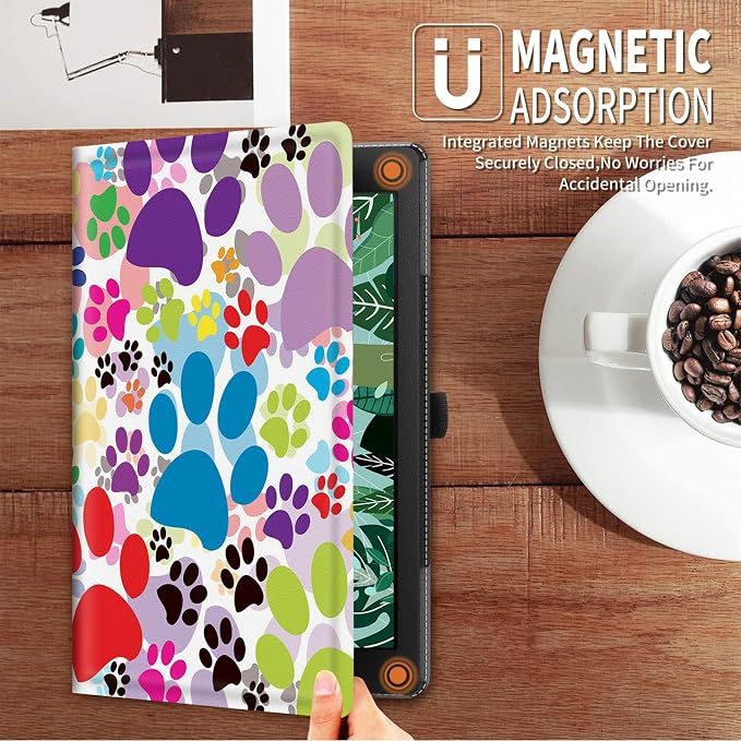 Dog Pawprint Multicolor