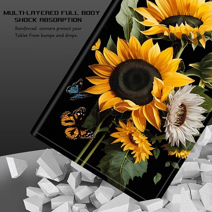 Sunflower Butterfly and Bird