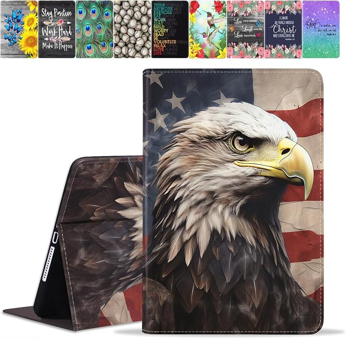 Patriotic American Flag Bald Eagle
