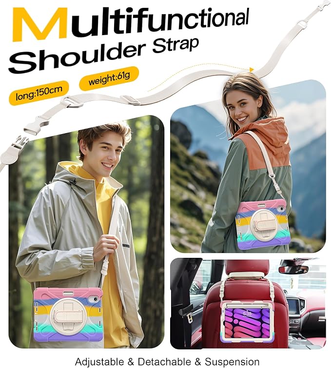 Colorful Pink(Velcro Hand Strap)