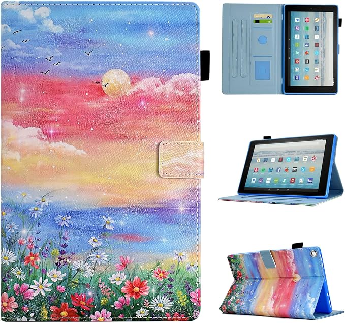 # Sky and Flowers