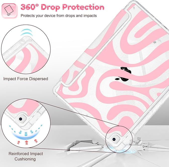 Pink Wave Pattern